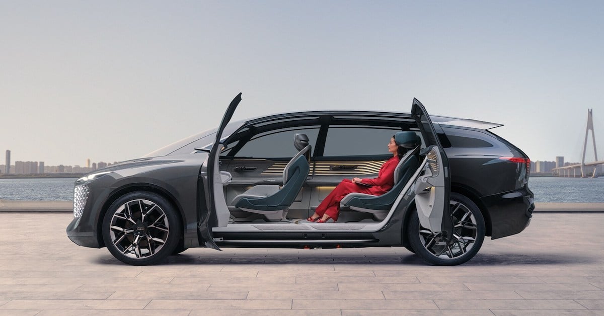 Konceptno vozilo Audi urbansphere: novo življenjsko okolje, ustvarjeno za megamesta