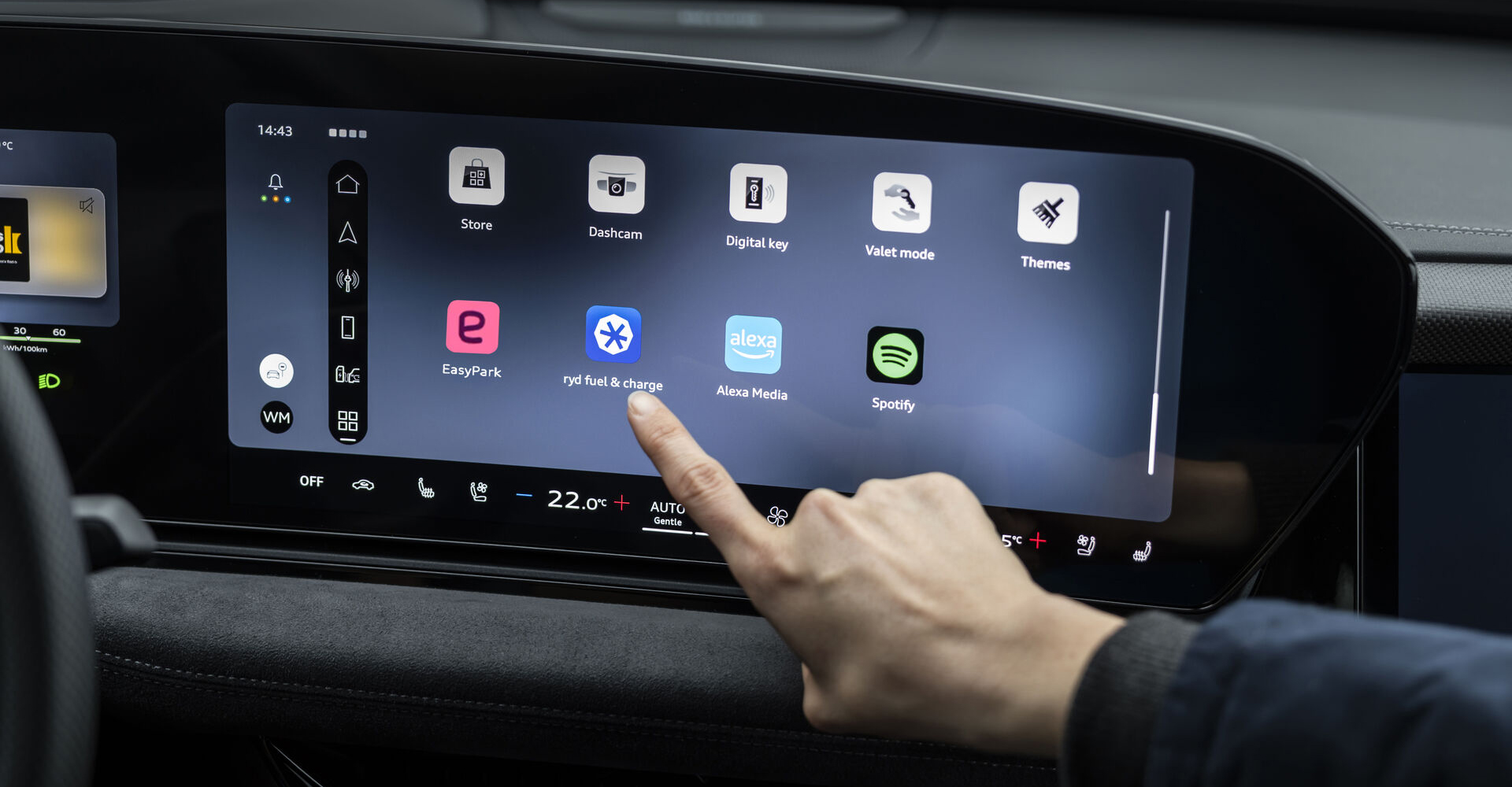 Novi aplikaciji “EasyPark” in “ryd”