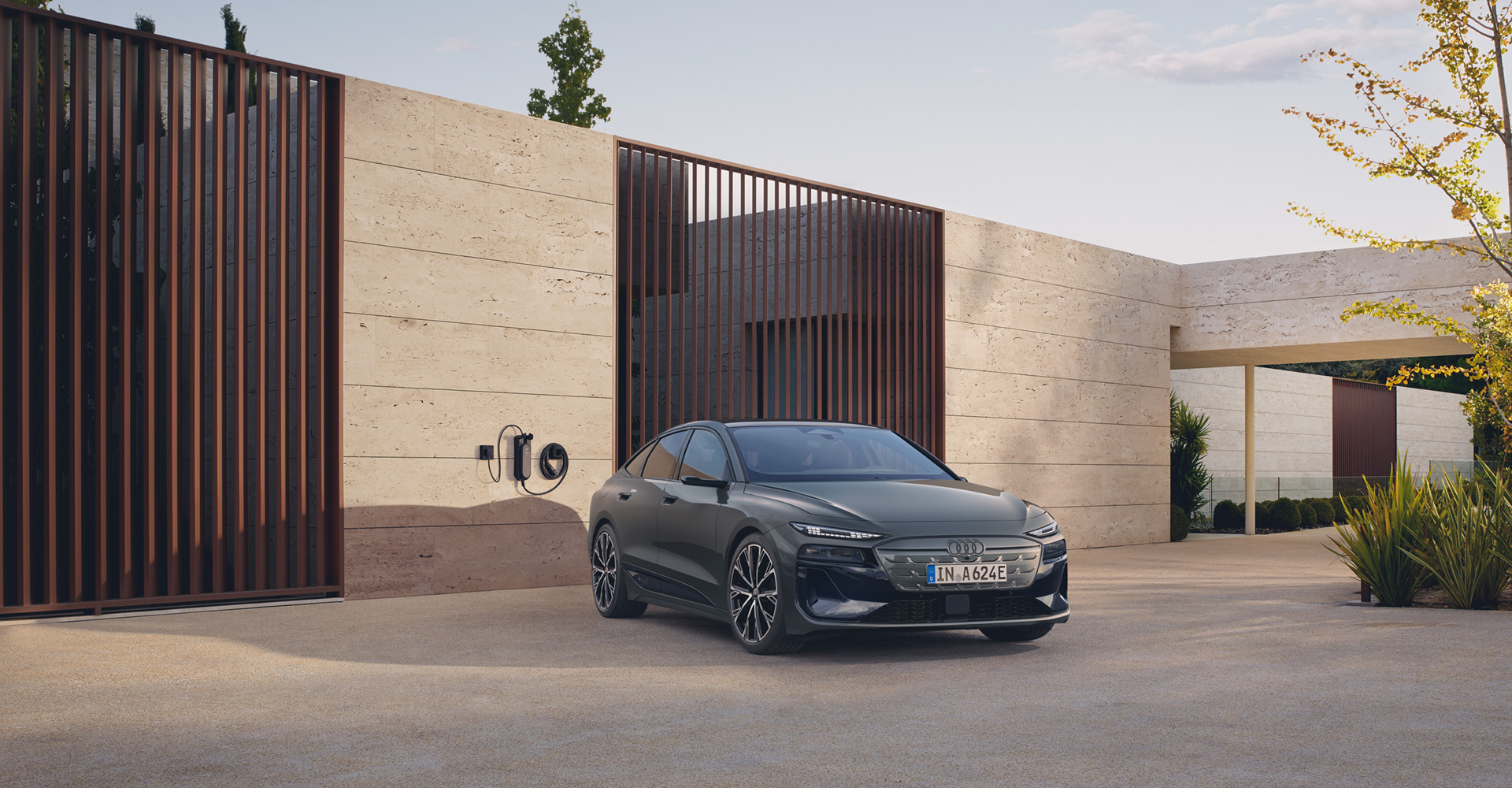 Novi Audi A6 e-tron, napreden in povsem električni.