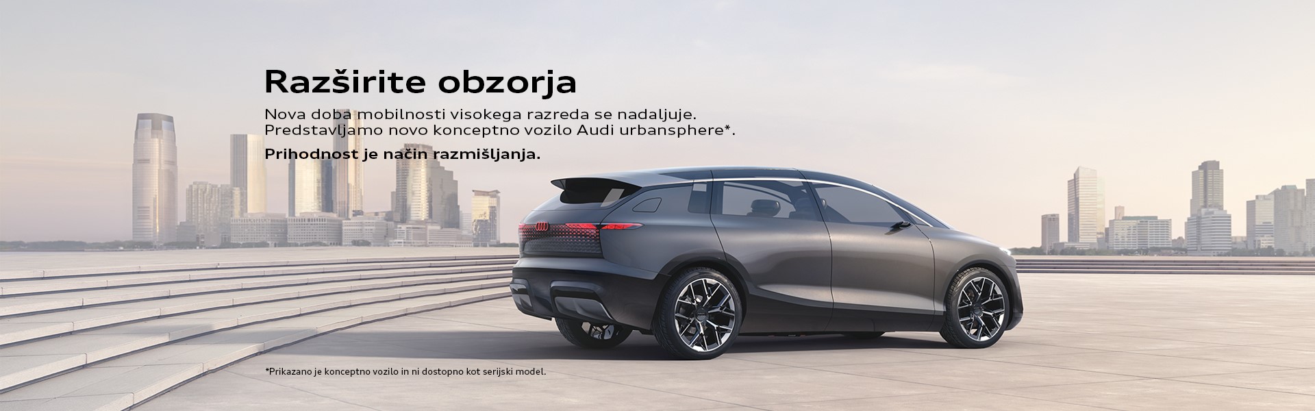 Konceptno vozilo Audi urbansphere